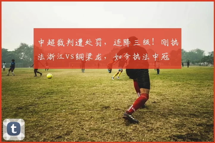 中超裁判遭处罚，连降三级！刚执法浙江vs铜梁龙，如今执法中冠
